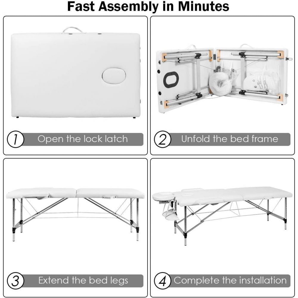 Beauty Salon Professional Portable Lightweight Massage Bed